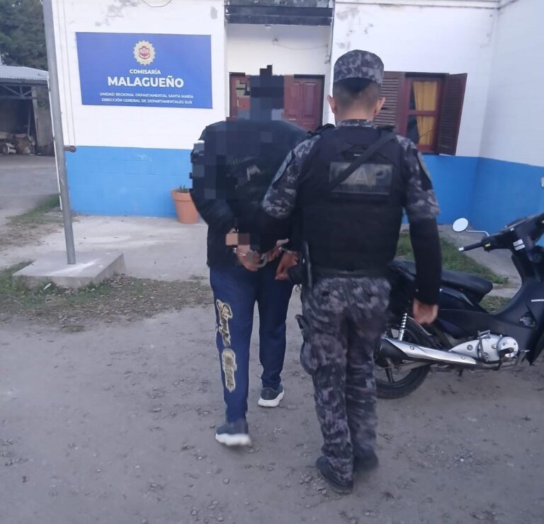 Malagueño: detuvieron a un hombre acusado de agredir a su pareja y retenerla en una vivienda
