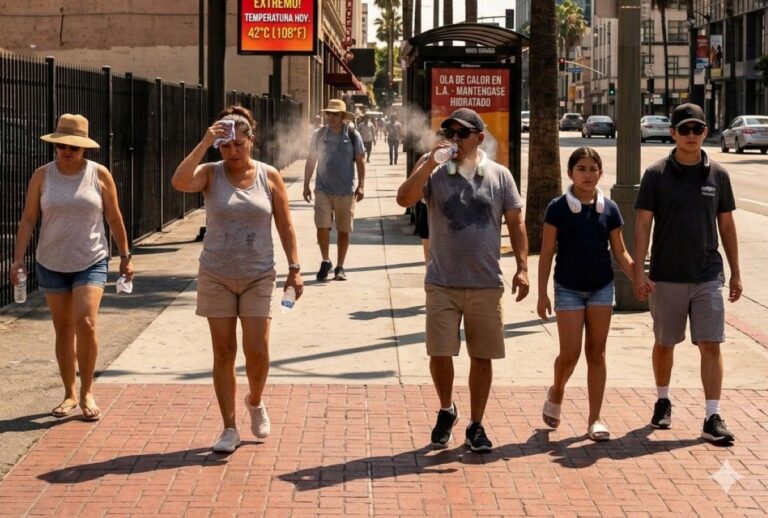 Una intensa ola de calor afecta a gran parte de Estados Unidos: temperaturas de hasta 49°C