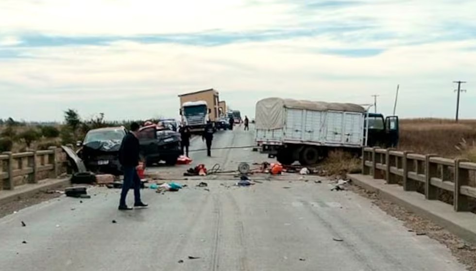 DOS PERSONAS FALLECIDAS EN ACCIDENTE AL SUR DE HOLMBERG