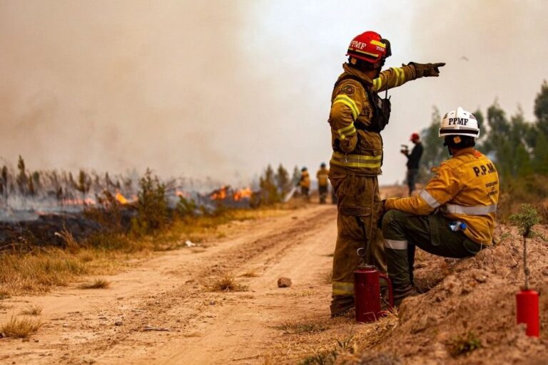 Riesgo extremo de incendios en Córdoba: piden extremar las precauciones