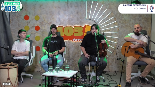 En Efecto 103 recibimos la visita de Los Chaza