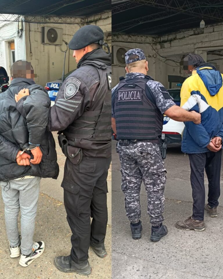 Dos hombres fueron detenidos por robar paltas en barrio Norte