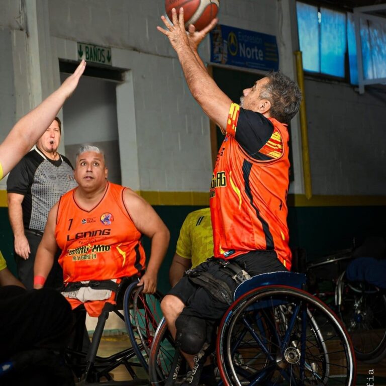 Diego González, una historia de superación y pasión por el básquet adaptado