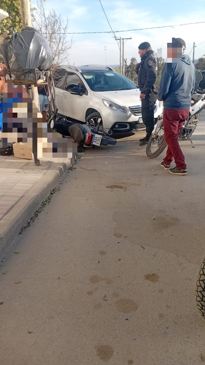 ACCIDENTE DE TRÁNSITO CON LESIONADA