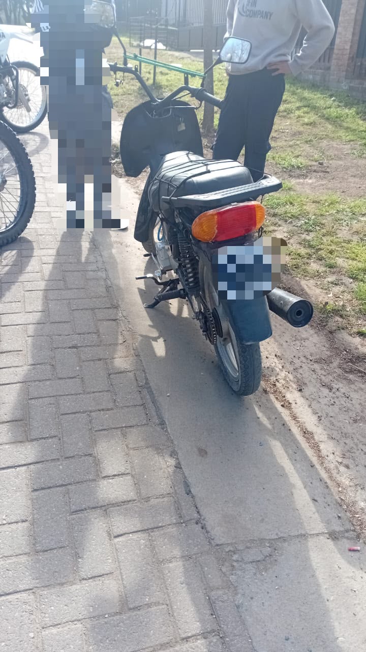PROCEDIMIENTO POR C.C.C. – SECUESTRO DE MOTOCICLETA