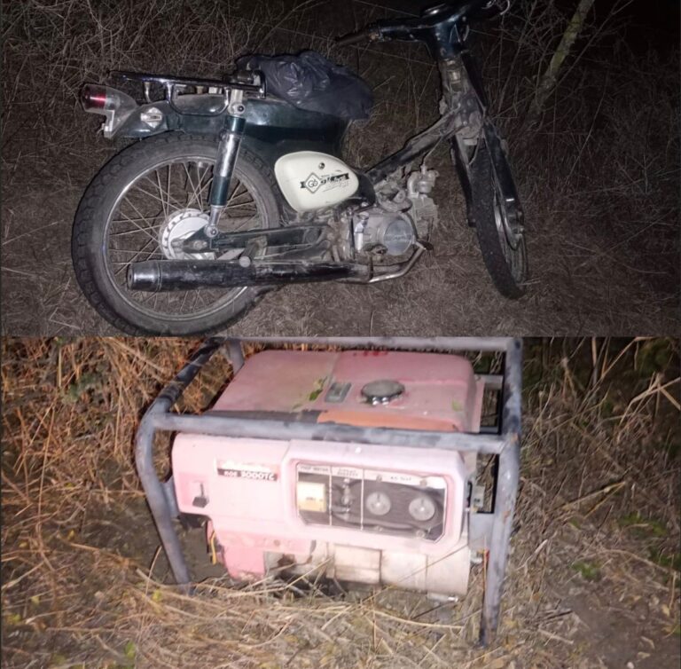 Robo en Valle de Anisacate: recuperaron los elementos sustraídos