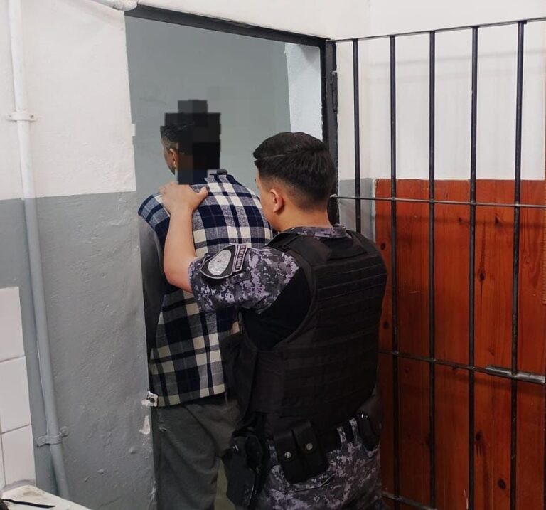 Un hombre fue detenido por delitos