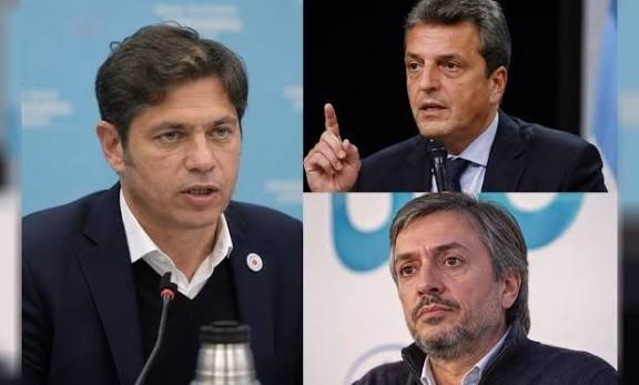 En una sorpresiva cumbre, Kicillof, Massa y Máximo acordaron defender las PASO