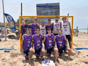 Felipe González Rivero de Alta Gracia rumbo al Mundial de Clubes de Beach Handball
