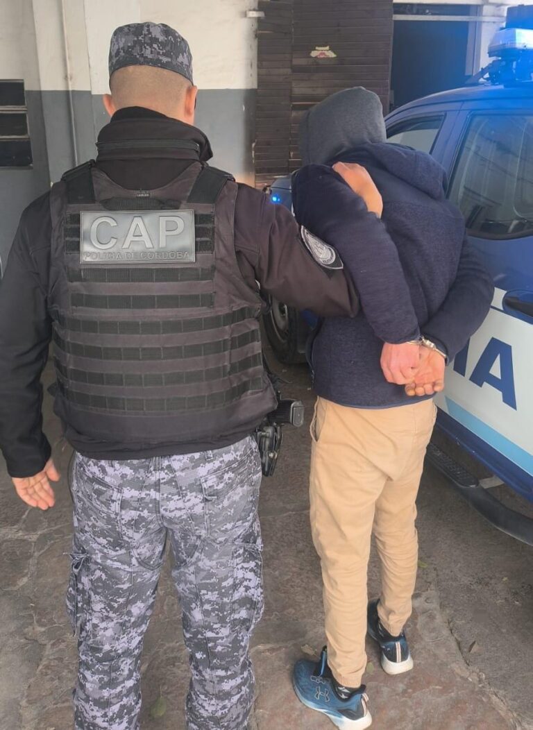 TENÍA PEDIDO DE DETENCIÓN Y FUE APREHENDIDO