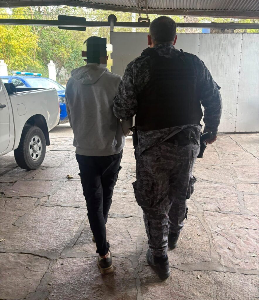 DENUNCIÓ VIOLENCIA FAMILIAR Y EL HOMBRE FUE DETENIDO