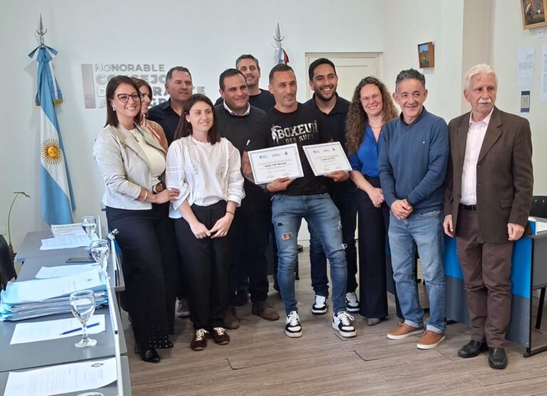 Reconocieron la trayectoria de “Fofi” Moreschi por su aporte al boxeo en Alta Gracia